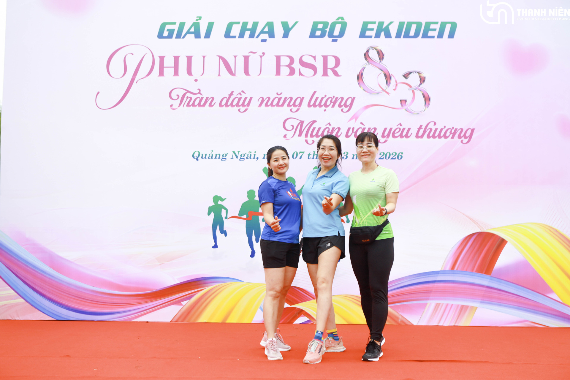 Thanh Niên Event Đồng Hành Cùng BSR Kiến Tạo Giải Chạy Bộ Ekiden "Phụ Nữ BSR" TLE 127