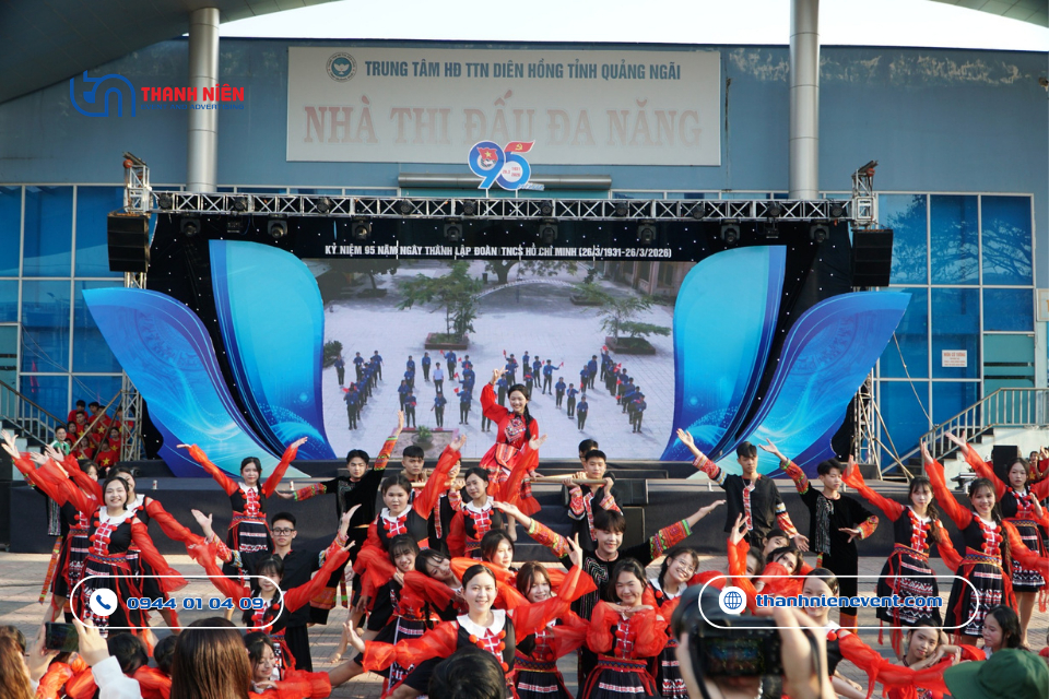 Thanh Niên Event Đồng Hành Cùng Hội Trại Truyền Thống Kỷ Niệm 95 Năm Ngày Thành Lập Đoàn (26/3) to chuc su kien ky niem 26 3 tai quang ngai1
