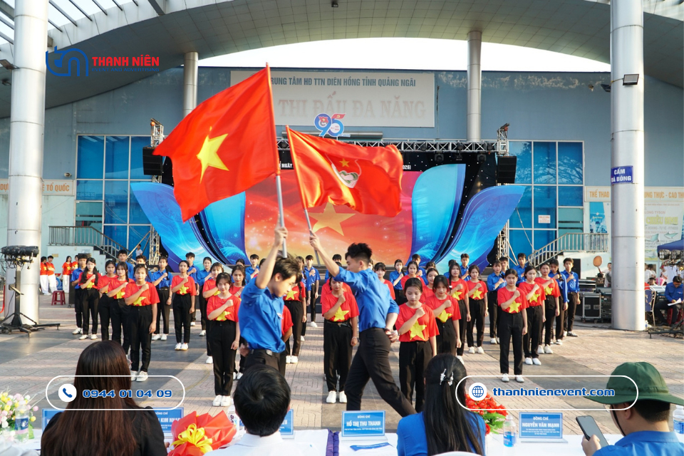 Thanh Niên Event Đồng Hành Cùng Hội Trại Truyền Thống Kỷ Niệm 95 Năm Ngày Thành Lập Đoàn (26/3) to chuc su kien ky niem 26 3 tai quang ngai4