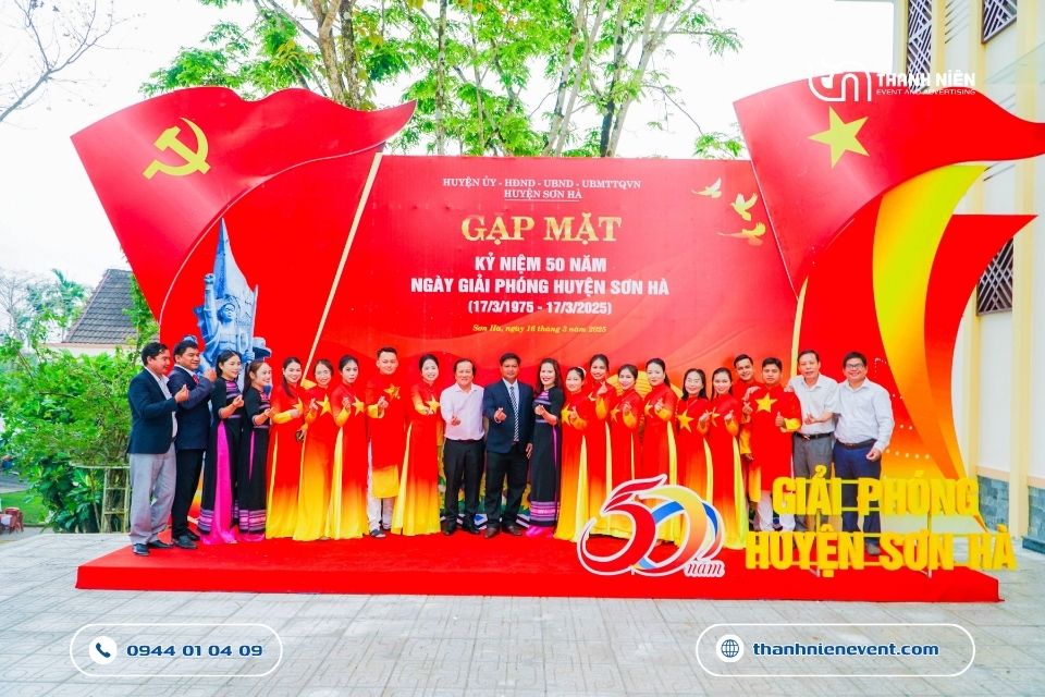 Tổ Chức Đại Lễ Kỷ Niệm 50 Năm Giải Phóng Huyện Sơn Hà le ky niem huyen son ha 5