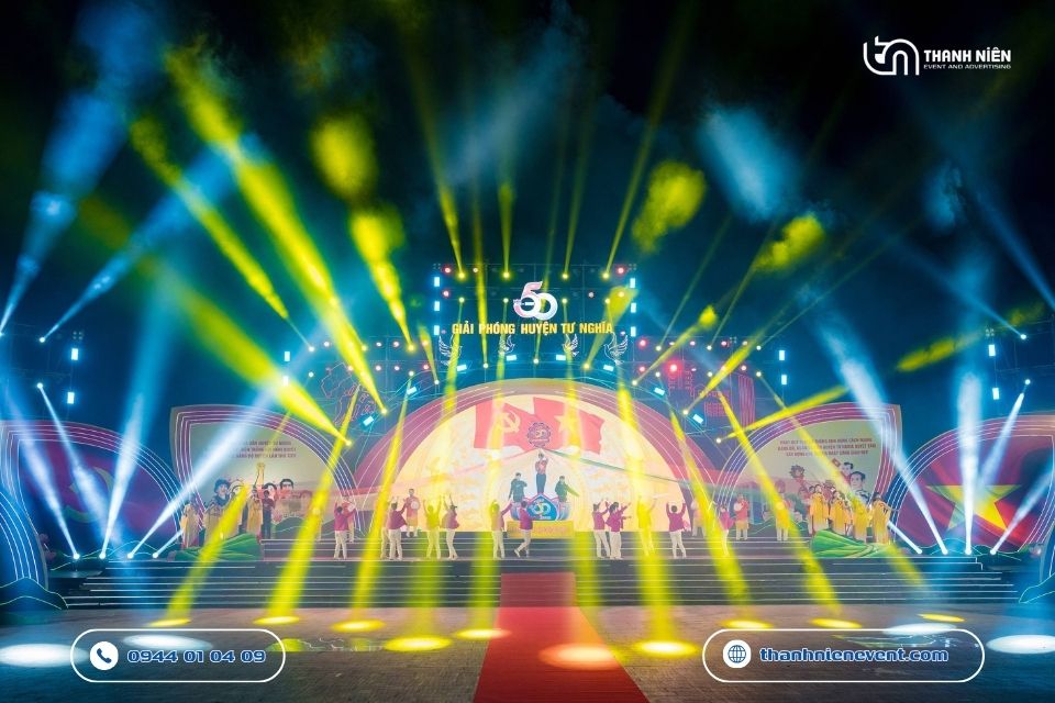 Thanh Niên Event: Tự Hào Đồng Hành Cùng Lễ Kỷ Niệm 50 Năm Ngày Giải Phóng Huyện Tư Nghĩa Chương trình nghệ thuật vô cùng đặc sắc
