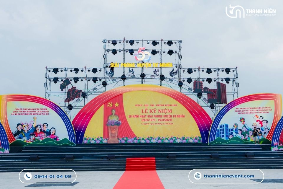 Thanh Niên Event: Tự Hào Đồng Hành Cùng Lễ Kỷ Niệm 50 Năm Ngày Giải Phóng Huyện Tư Nghĩa le ky niem huyen tu nghia 3