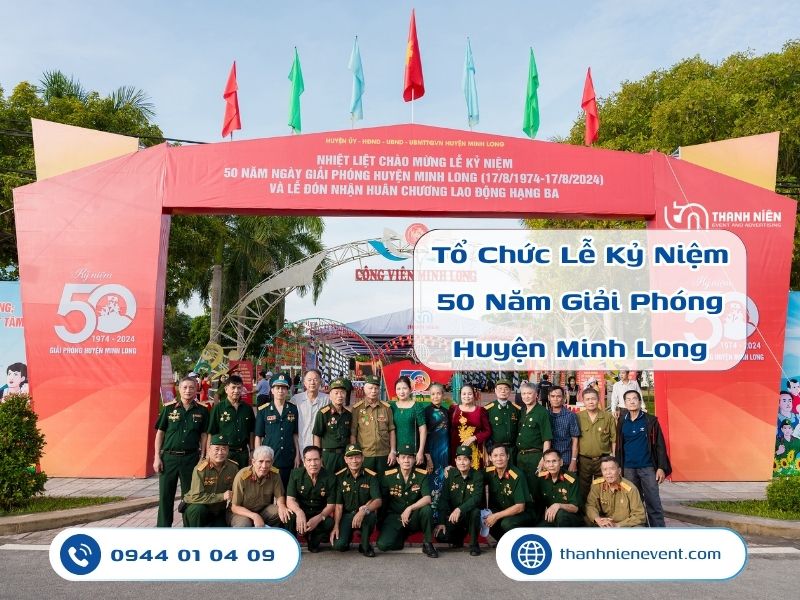 DỰ ÁN: Tổ Chức Lễ Kỷ Niệm 50 Năm Giải Phóng Huyện Minh Long DỰ ÁN: Tổ Chức Lễ Kỷ Niệm 50 Năm Giải Phóng Huyện Minh Long