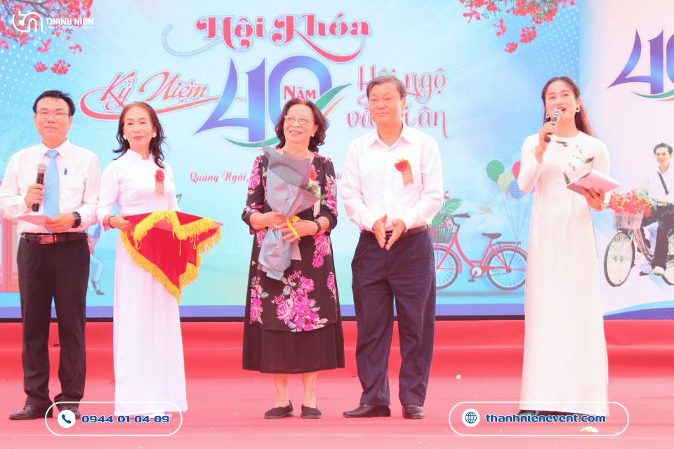 DỰ ÁN: Tổ Chức Sự Kiện Hội Khóa 40 Năm Đầy Cảm Xúc to chuc su kien hoi khoa 10
