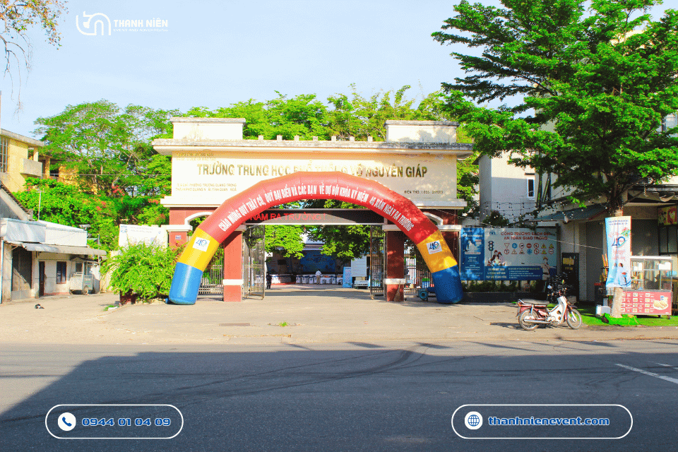 DỰ ÁN: Tổ Chức Sự Kiện Hội Khóa 40 Năm Đầy Cảm Xúc to chuc su kien hoi khoa 2