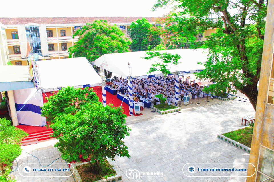 DỰ ÁN: Tổ Chức Sự Kiện Hội Khóa 40 Năm Đầy Cảm Xúc to chuc su kien hoi khoa 5