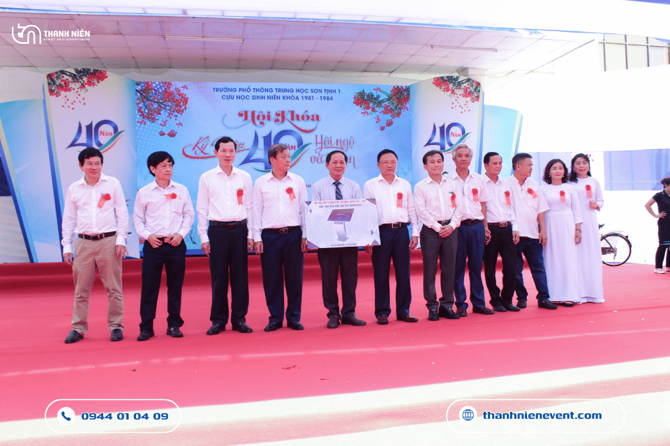 DỰ ÁN: Tổ Chức Sự Kiện Hội Khóa 40 Năm Đầy Cảm Xúc to chuc su kien hoi khoa 6