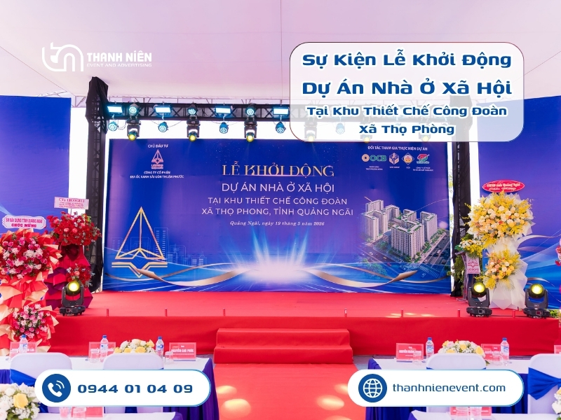 Sự điều phối nhịp nhàng của đội ngũ nhân sự Thanh Niên trong buổi lễ 
