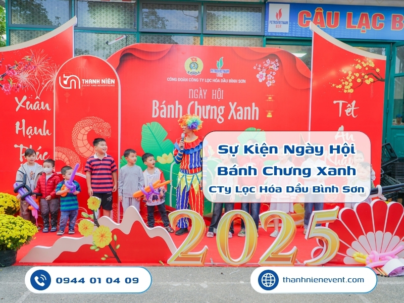 Không gian sự kiện ngày hội Bánh chưng xanh mang Tết xưa đến với phố thị