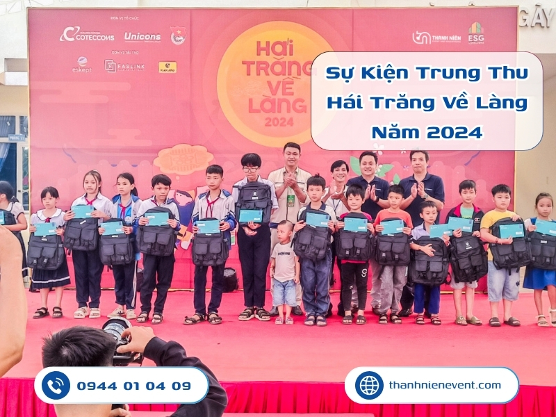 Sự kiện trung thu bùng nổ với sự đồng bộ về nhận diện