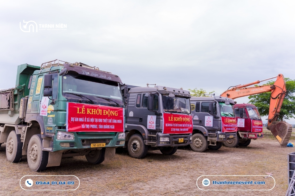 Tổ Chức Trọn Gói Lễ Khởi Động Dự Án Nhà Ở Xã Hội Tại Khu Thiết Chế Công Đoàn Quảng Ngãi le khoi dong du an nha o xa hoi 7