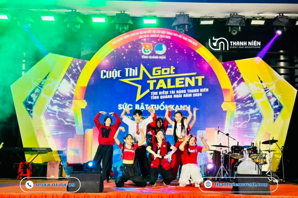 DỰ ÁN: Bùng Nổ Sân Khấu Cuộc Thi “Got Talent” Đầy Sắc Màu su kien cuoc thi got talent 2