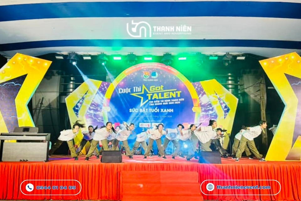 DỰ ÁN: Bùng Nổ Sân Khấu Cuộc Thi “Got Talent” Đầy Sắc Màu su kien cuoc thi got talent 3