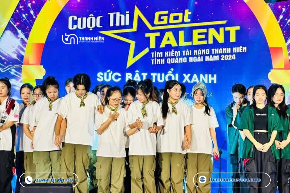 DỰ ÁN: Bùng Nổ Sân Khấu Cuộc Thi “Got Talent” Đầy Sắc Màu su kien cuoc thi got talent 4