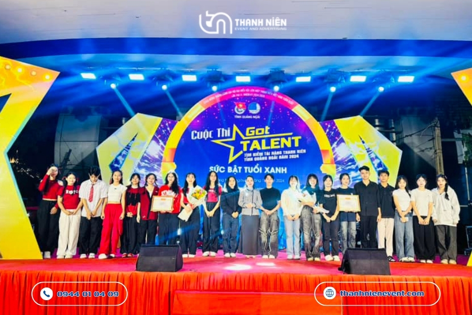 DỰ ÁN: Bùng Nổ Sân Khấu Cuộc Thi “Got Talent” Đầy Sắc Màu su kien cuoc thi got talent 9