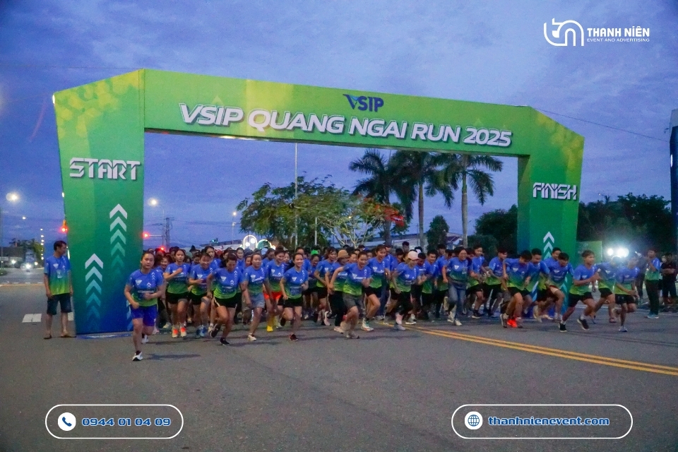 DỰ ÁN: Bứt Phá Sức Trẻ Cùng Giải Chạy Bộ VSIP Quảng Ngãi Run 2025 su kien giai chay bo vsip quang ngai 2