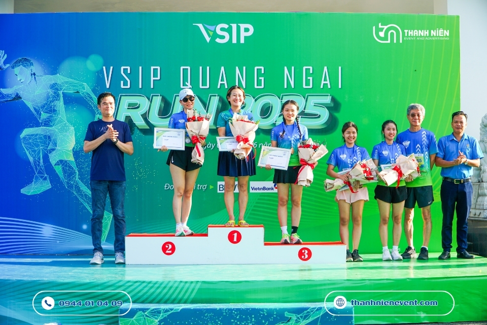 DỰ ÁN: Bứt Phá Sức Trẻ Cùng Giải Chạy Bộ VSIP Quảng Ngãi Run 2025 su kien giai chay bo vsip quang ngai 9