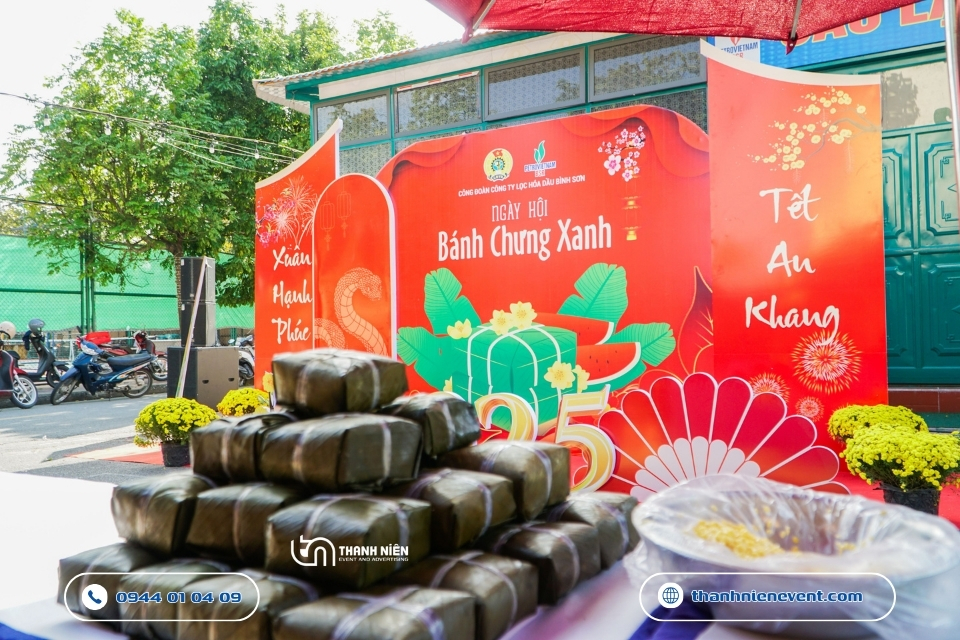 DỰ ÁN: Gắn Kết Tình Thân Tại Sự Kiện “Bánh Chưng Xanh” Công Ty BSR 2025 su kien ngay hoi banh chung xanh 8