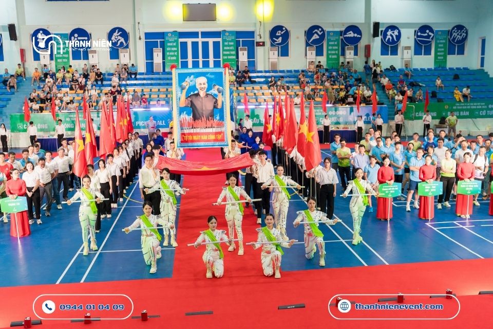 DỰ ÁN: Hội Thao BSR Mở Rộng 2026 Đội ngũ nhân sự chuyên nghiệp giúp sự kiện được diễn ra đúng tiến độ, chỉn chu