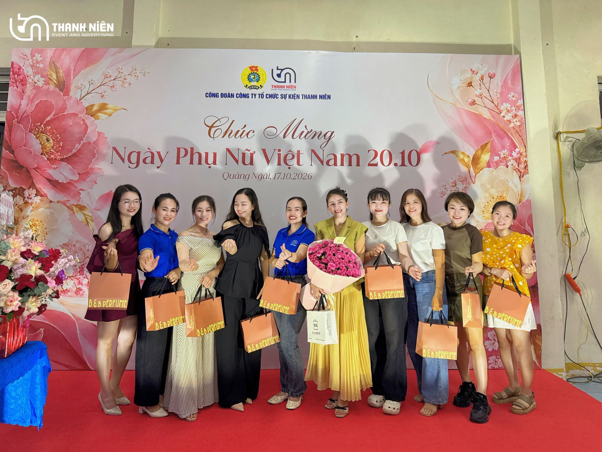 Ấm Áp Buổi Tiệc Kỷ Niệm Ngày 20/10 Tại Nhà Thanh Niên Event 2 2