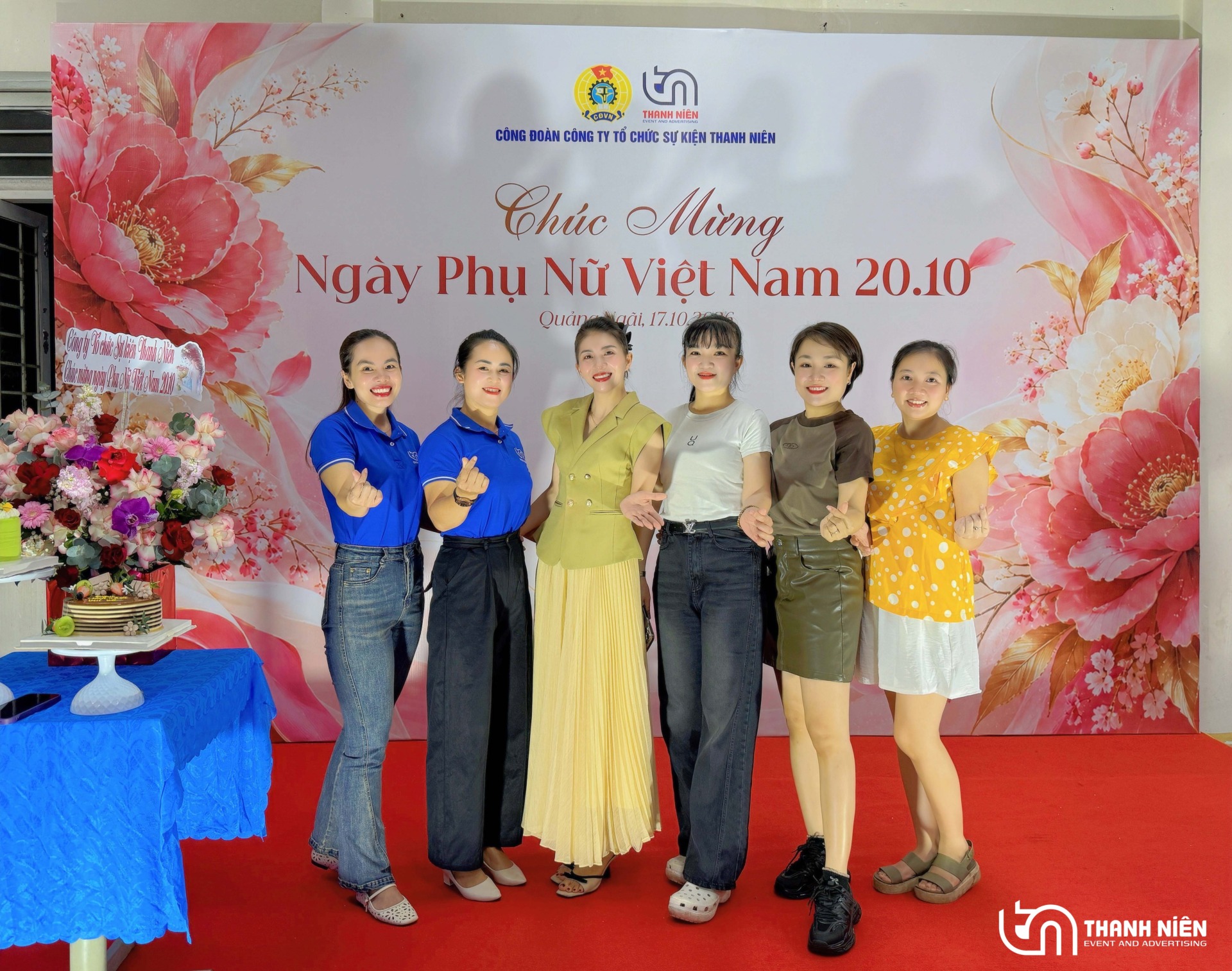 Ấm Áp Buổi Tiệc Kỷ Niệm Ngày 20/10 Tại Nhà Thanh Niên Event 5 1