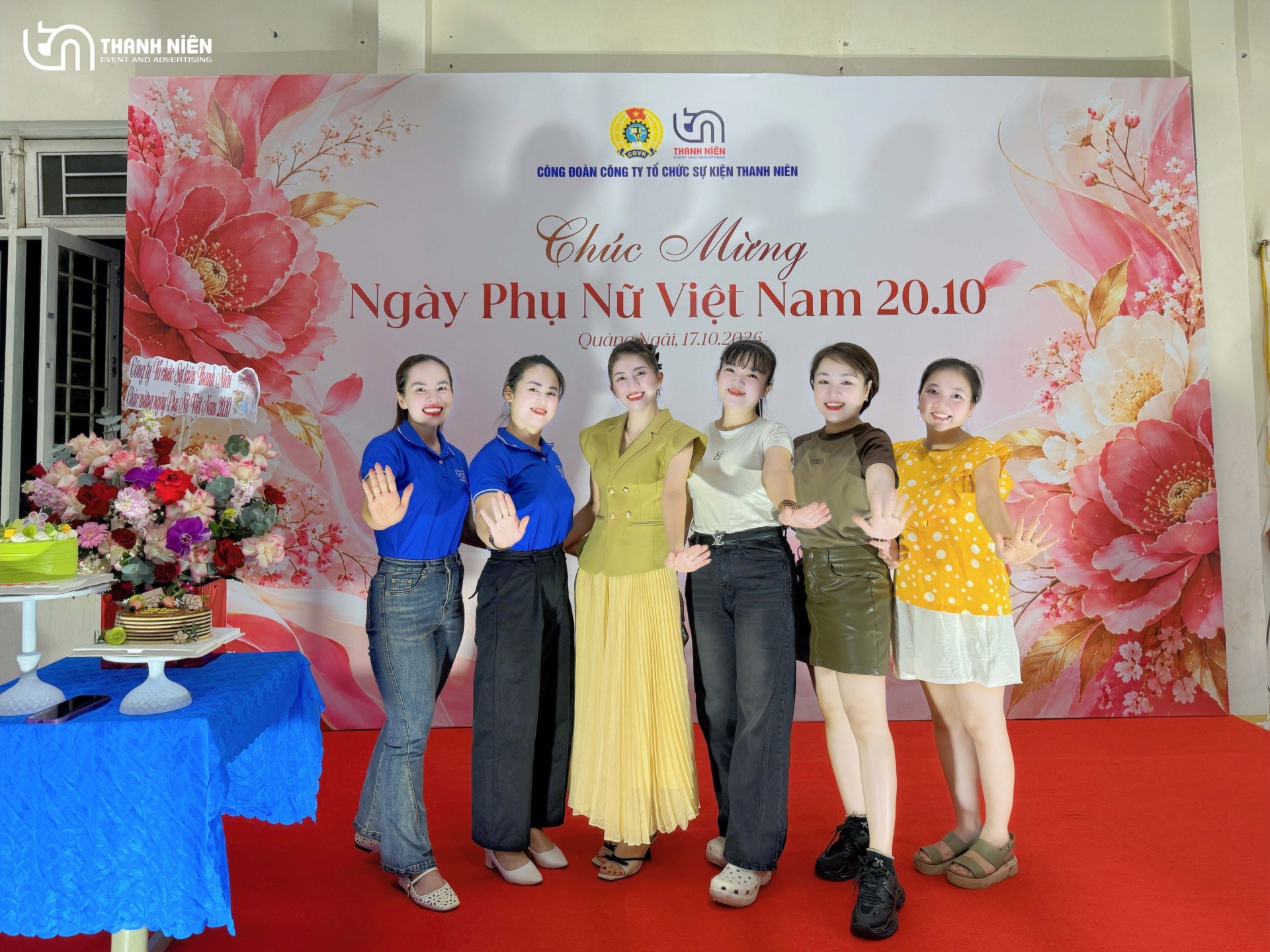 Ấm Áp Buổi Tiệc Kỷ Niệm Ngày 20/10 Tại Nhà Thanh Niên Event 6 1