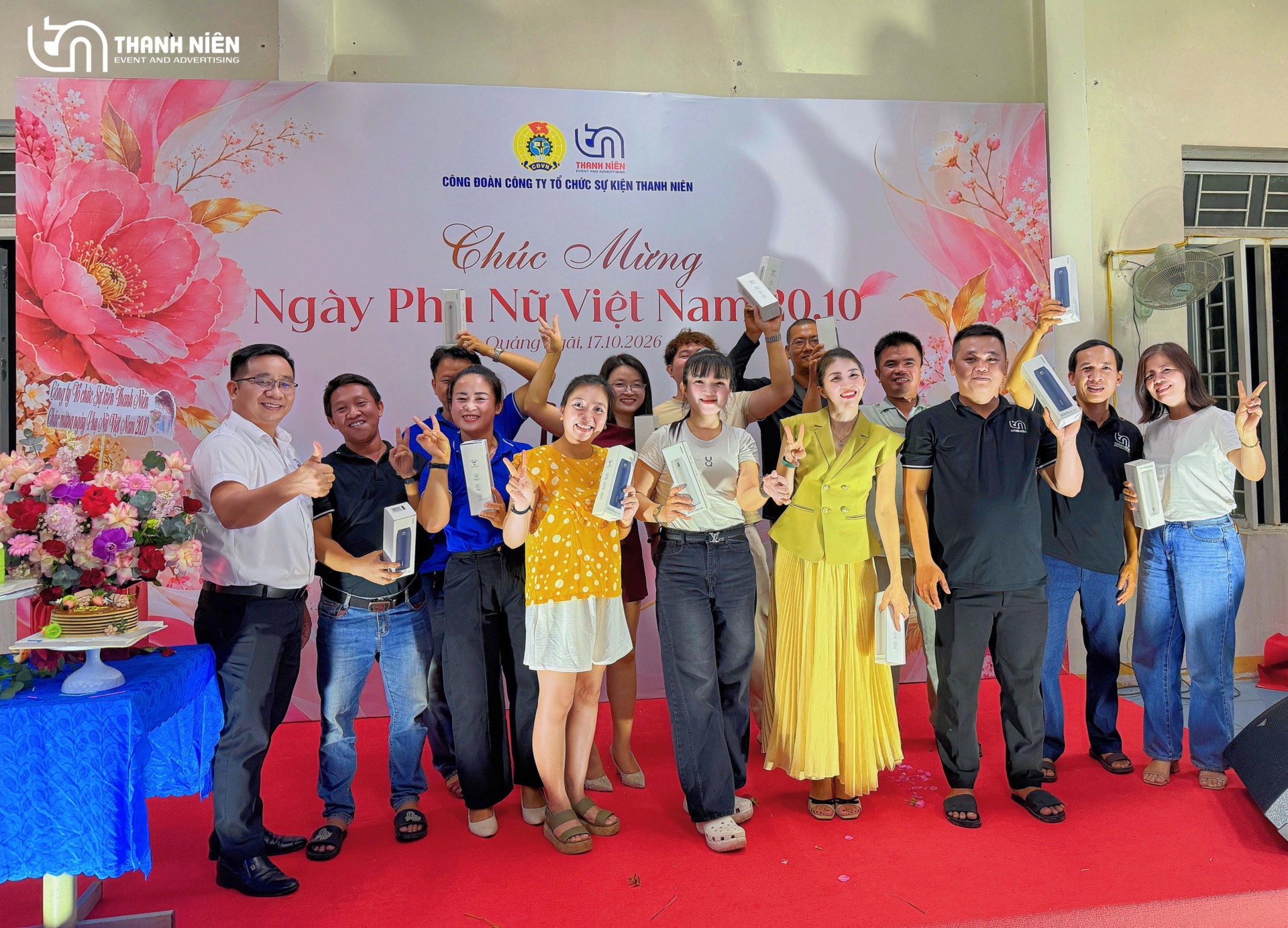 Ấm Áp Buổi Tiệc Kỷ Niệm Ngày 20/10 Tại Nhà Thanh Niên Event 9 1