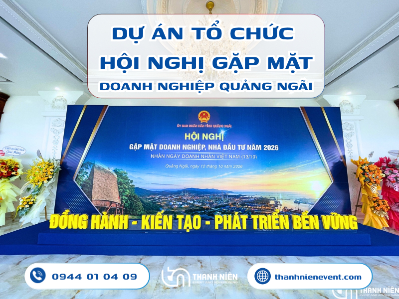 tổ chức hội nghị gặp mặt doanh nghiệp Quảng Ngãi